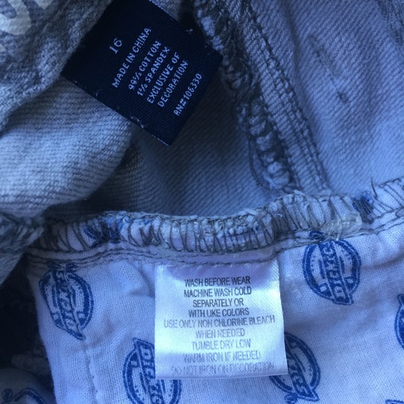 Dickies light weight Jean in light gray size 16 - Picture 4 of 5